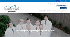 Desktop Screenshot of memphissurgery.com